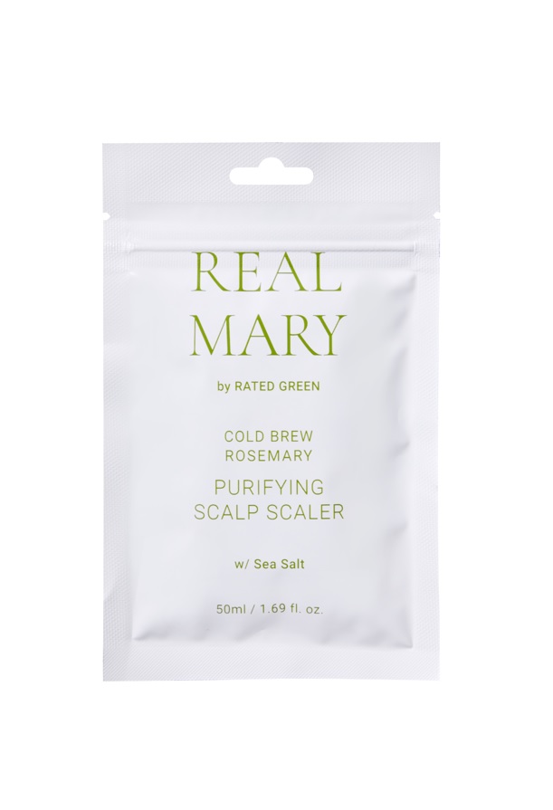 Очисна маска для шкіри голови з морською сіллю Rated Green Real Mary Cold Brewed Purifying Scalp Scaler